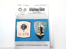 Verband Deutscher U-Bootfahrer - Schaltung Küste Nr. 185 43. Jahrgang. Nachricht