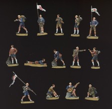 Pfadfinder, Bündische Jugend, Jugendbewegung,  gute Sammlerbemalung, Zinnfiguren