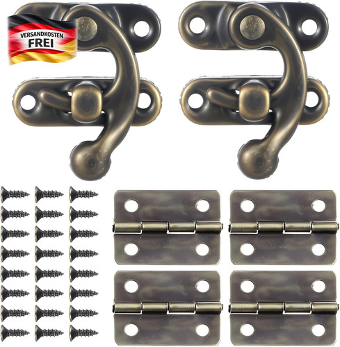 Mini scharniere set für holz - mini, holz-