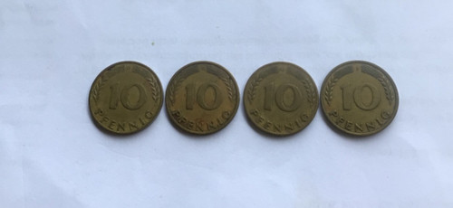 Pfennig 1950 g j - 10,