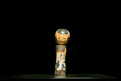 Vintage japanische kokeshi - japanische,