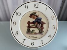 Hummel Figur Uhr Teller 27 cm