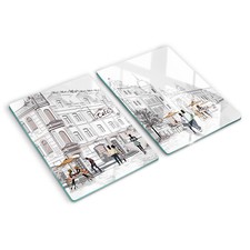 Glas-Herdabdeckplatte