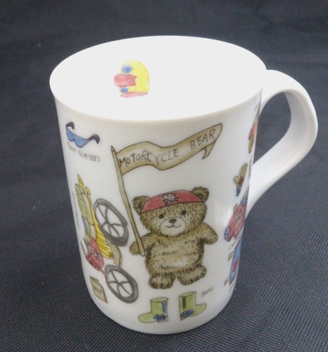 Biker motorrad teddybär tasse - biker,