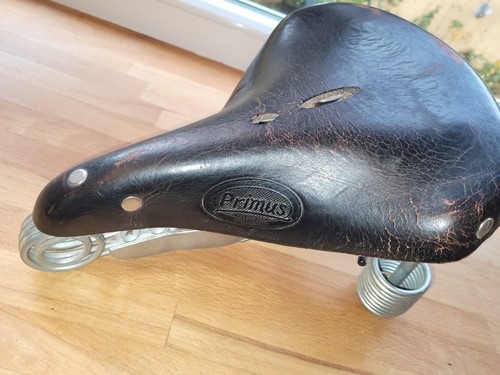 Fahrrad ledersattel primus - fahrrad,