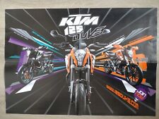 KTM 125 Duke Prospekt Poster