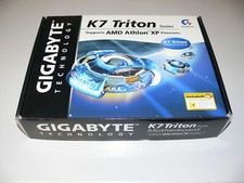 GIGABYTE GA-7ZXE Mainboard K7 TRITON Series AMD Sockel A / 462 Neu