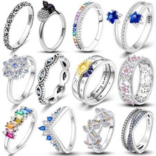 Ring 925 Silber funkelnder