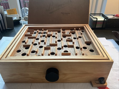Labyrinth spiel 50er jahre - labyrinth-spiel,,