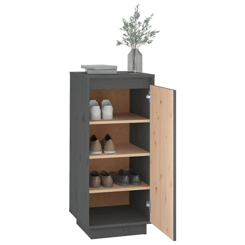 Schuhschrank schwarz 35x35x80 - ,