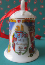 Hutschenreuther Weihnachtsglocke 2012 - Porzellan - "Nordkapp"