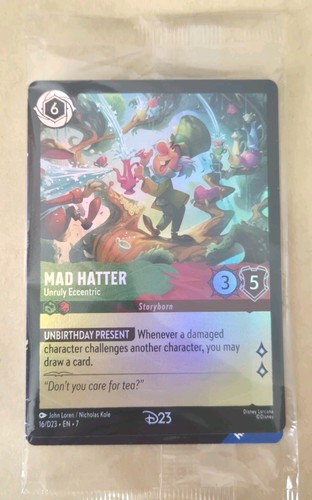 Disney lorcana mad hatter - lorcana,