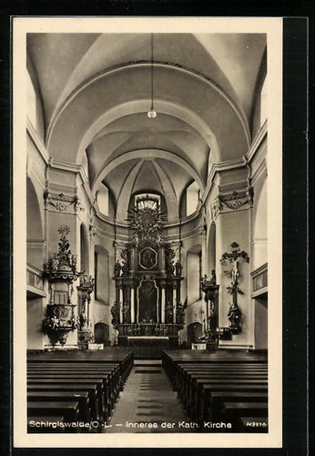 Ansichtskarte schirgiswalde - ansichtskarte,