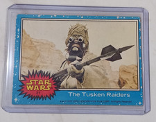 Star Wars 1977 Topps Card Blue