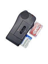Philips Pocket Memo 398 LFH398 Mini Cassette Voice Recorder Diktiergerät Vintage