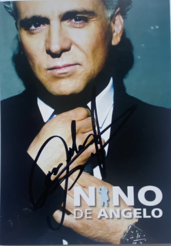 Nino angelo signiert karte - angelo,