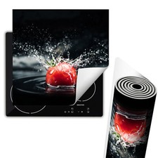 Herdabdeckplatte Aufrollbare Matte Induktionsmatte Schutz Küche Deko Tomate