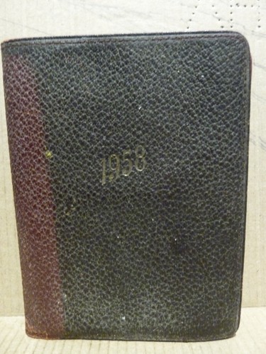 Taschenkalender 1958 von