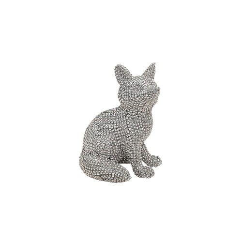 Dekofigur fuchs silber - dekofigur,