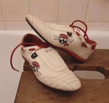 VENICE Sneaker Gr. 38 Leder Schuhe Damen Totenkopf Pyrate-Style Freizeitschuhe