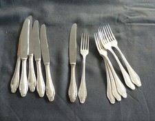 Wellner Modell Mozart   Menübesteck  versilbert   6 Personen