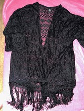 H&M Spitze Tunika Jacke Poncho