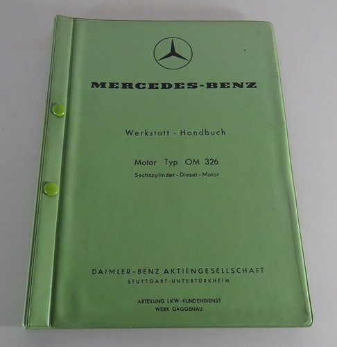 Werkstatthandbuch mercedes lkw - mercedes,