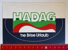 Aufkleber/ Sticker: HADAG ne