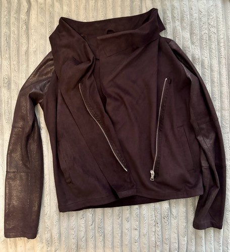 Wildlederjacke mit