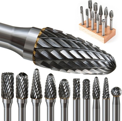 Hartmetall frässtifte set - hartmetall,