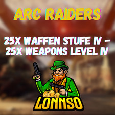 Arc raiders 25x waffen - |,