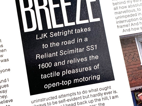 Reliant scimitar ss1 - ss1,