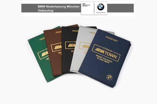 Bmw reisepasshülle passport - bmw, m