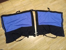 Gamaschen Gaiters Lowe Alpine blau Schneeschuhwandern Langlauf Skifahren Large