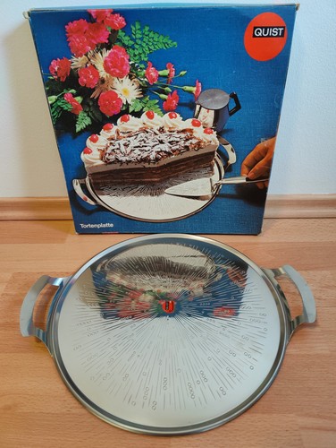Tortenplatte quist edelstahl - tortenplatte, quist-edelstahl
