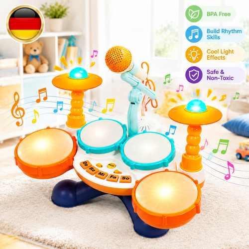 Interaktiv schlagzeug set - interaktiv, 4