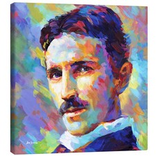 Leinwandbild Nikola Tesla