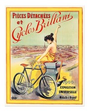 Vintage Radfahren Poster