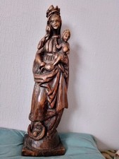 Maria & Kind Holzschnitzerei-