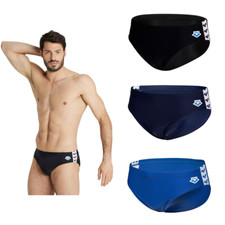 ARENA Icons Solid Herren Badehose Slip Schwimmen Swim Brief Pool Strand Urlaub
