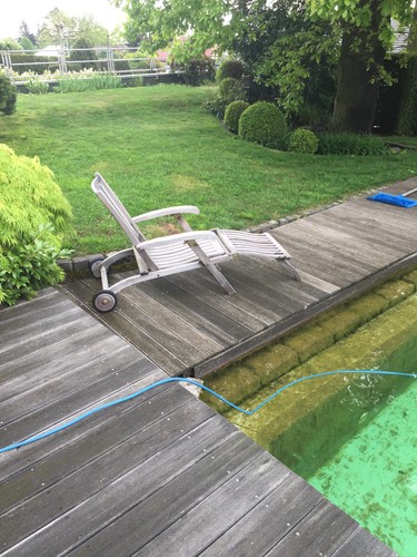 Teakholz deckchair schwere - teakholz,