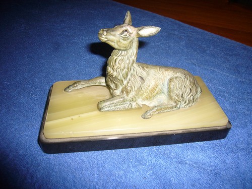 Metallfigur reh auf - reh,