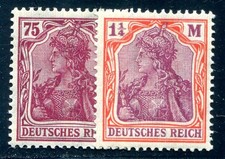 1922 197 198 - 1922, postfrisch