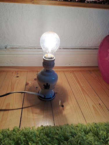 Alter lampenfuß tischlampe - ,