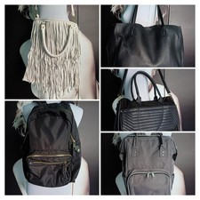 5 x Handtasche Shopper Wickel Rucksack Mango Accessorize H&M Pimkie Set