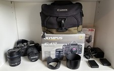 Olympua e-410 Double Zoom 10MP  Kit mit Kameratasche, Rucksack  
