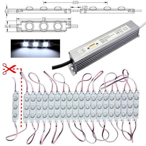 10x 100x led module 7500k - led,