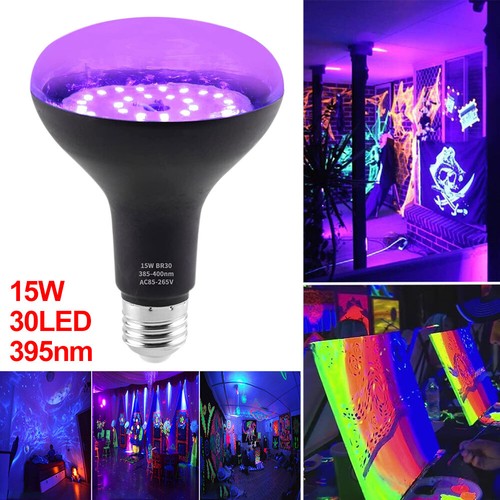 Led schwarzlicht strahler 15w - led,