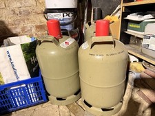 11kg gasflasche grau - gasflasche, leer
