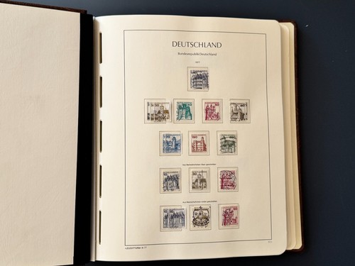 Große brd briefmarkensammlung - große,
